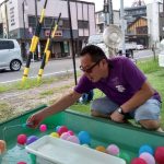 水風船のお手伝い